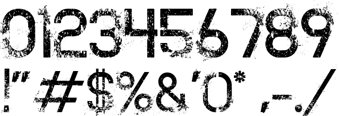 Sicupak Font OTHER CHARS
