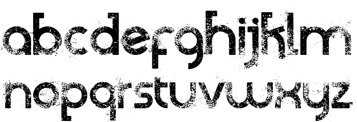 Sicupak Font LOWERCASE
