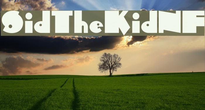 SidTheKidNF Font examples