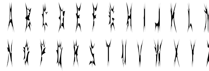 SidTheSpider Font LOWERCASE