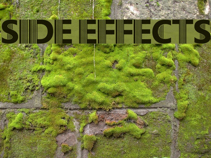 Side Effects Font examples