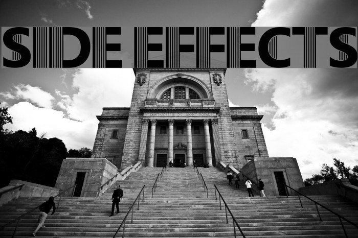 Side Effects Font examples