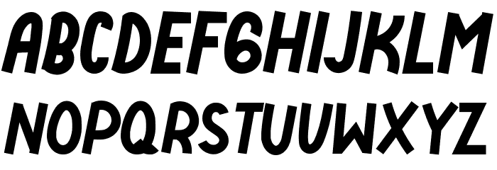 Side Love Font LOWERCASE