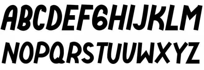 Side Love Schriftart Kleinbuchstaben