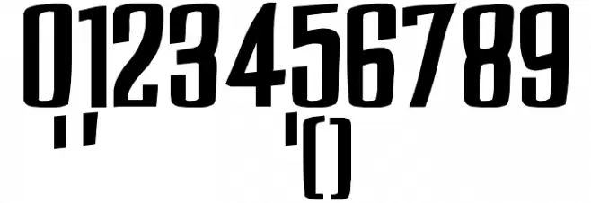 Side Winder [sRB] Font OTHER CHARS