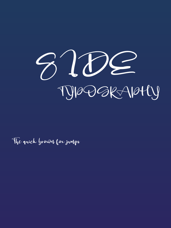Side Poster