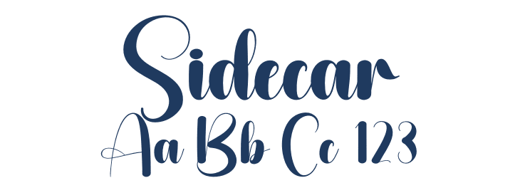 Sidecar Font Preview