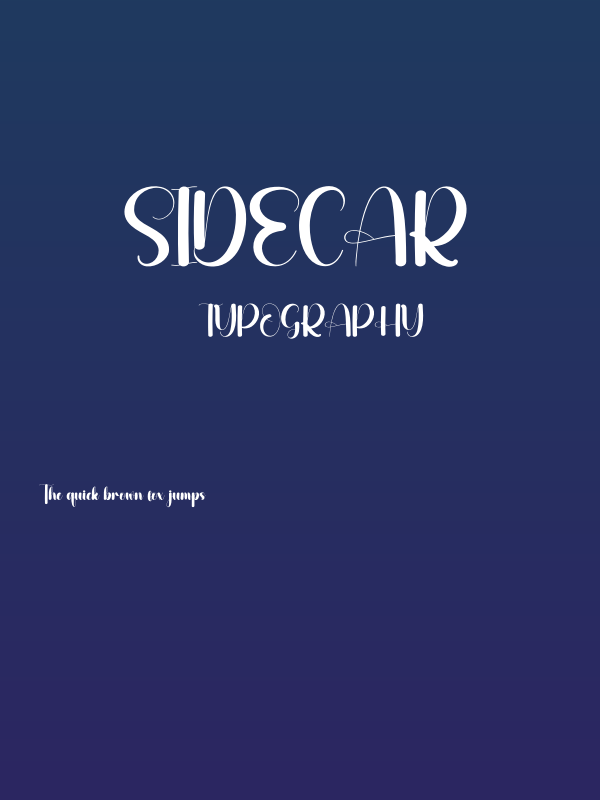 Sidecar Poster