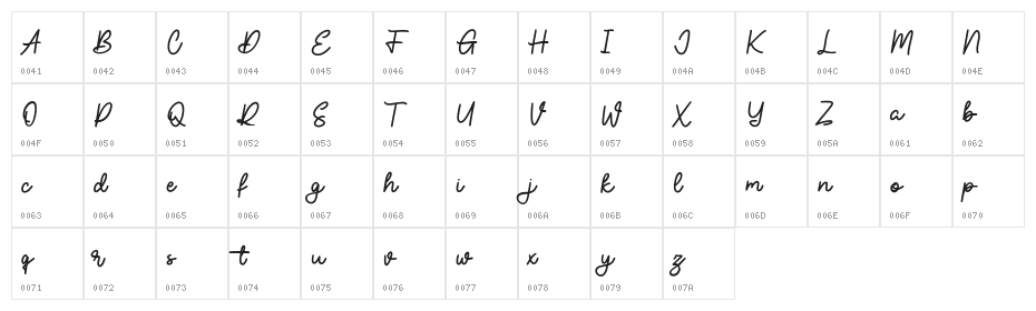 Sidehustle Free Regular Character Map