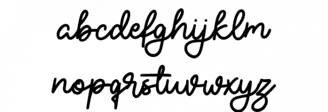 Sidehustle Free Regular 字体 小写