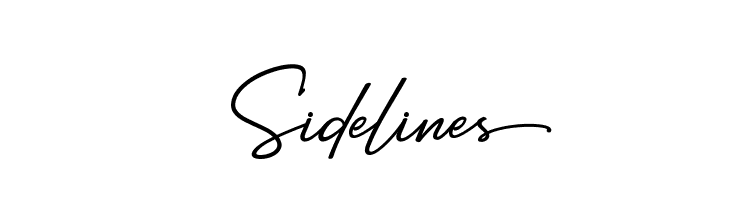Sidelines  Скачать бесплатные шрифты