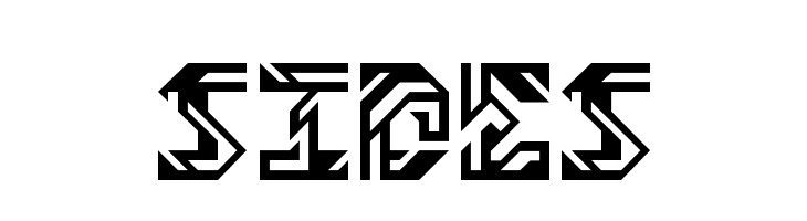 Sides  Скачать бесплатные шрифты