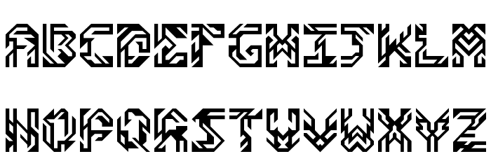Sides Font LOWERCASE