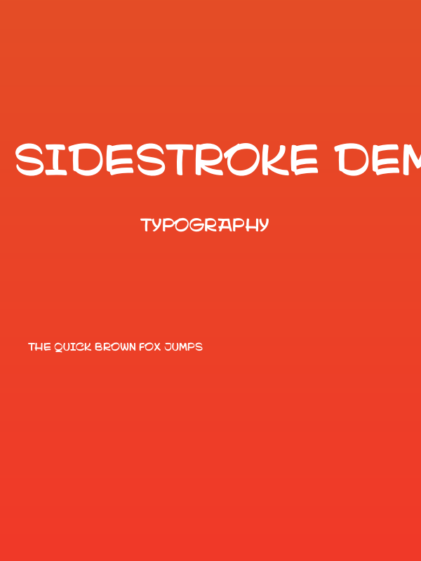 Sidestroke DEMO Poster