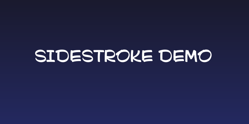 Sidestroke DEMO Social Header