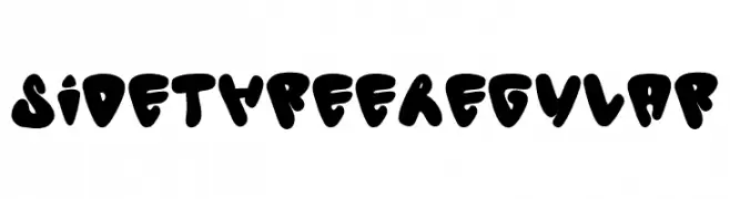Sidethree Regular  تنزيل الخطوط