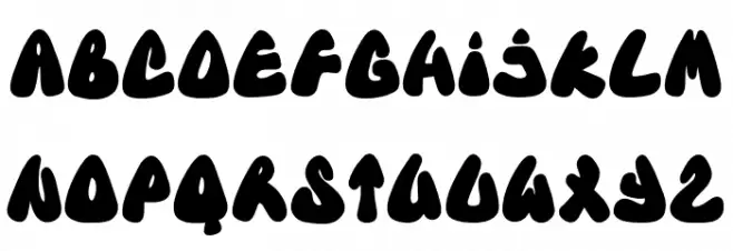 Sidethree Regular 字体 大写