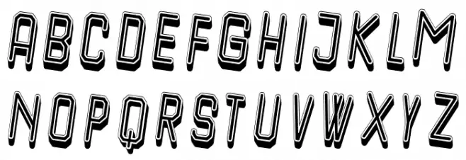 Sidewalk Regular Schriftart Groß