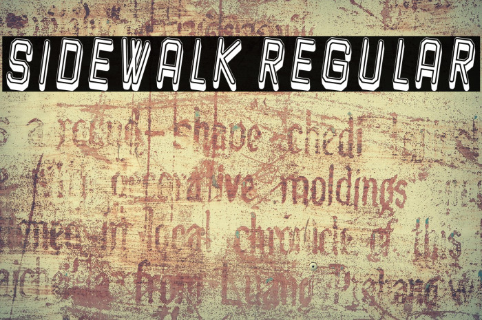 Sidewalk Regular Example 3