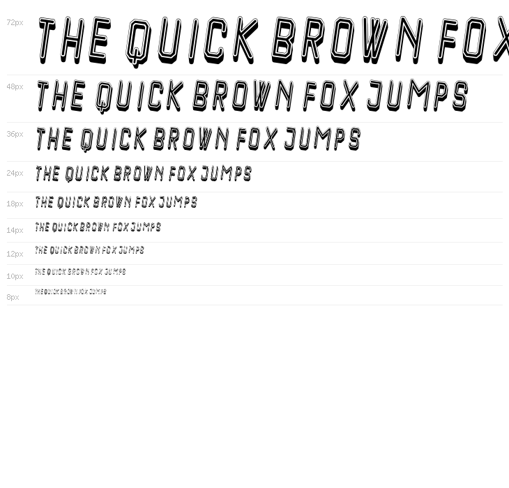 Sidewalk Regular Waterfall