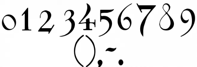 Sidhe Noble Font OTHER CHARS