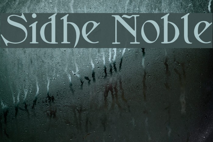 Sidhe Noble Example 3