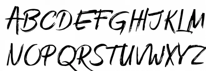 Sidney Demo Rough Fonte MAIÚSCULAS