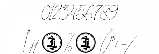 SidorabyPersonalUseOnly-Regular Font OTHER CHARS