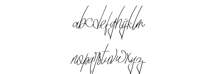 SidorabyPersonalUseOnly-Regular Font LOWERCASE