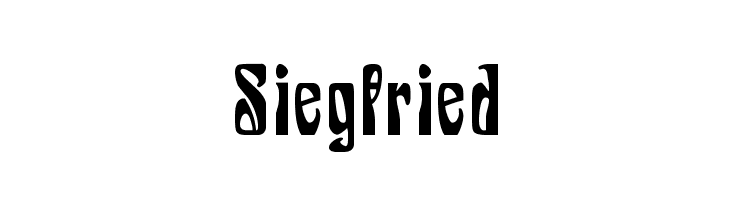 Siegfried  Free Fonts Download