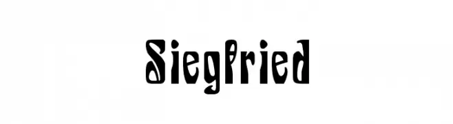 Siegfried  Frei Schriftart Herunterladen
