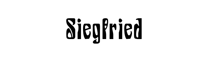 Siegfried  नि: शुल्क फ़ॉन्ट्स डाउनलोड