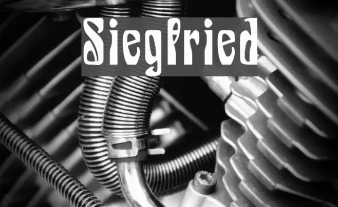 Siegfried Font examples