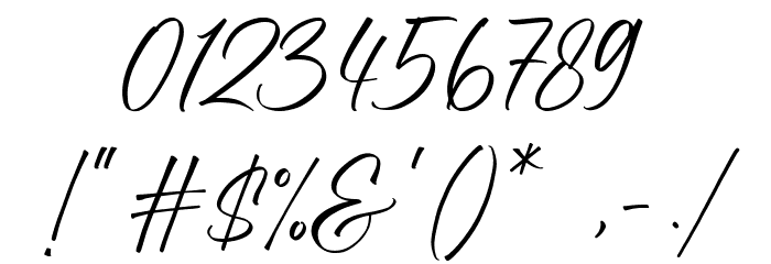 Sienthas Font OTHER CHARS