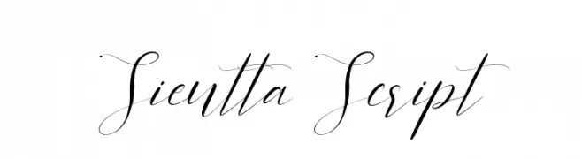 Sientta Script  Fuentes Gratis Descargar