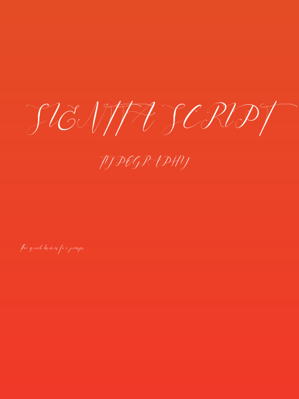 Sientta Script Poster