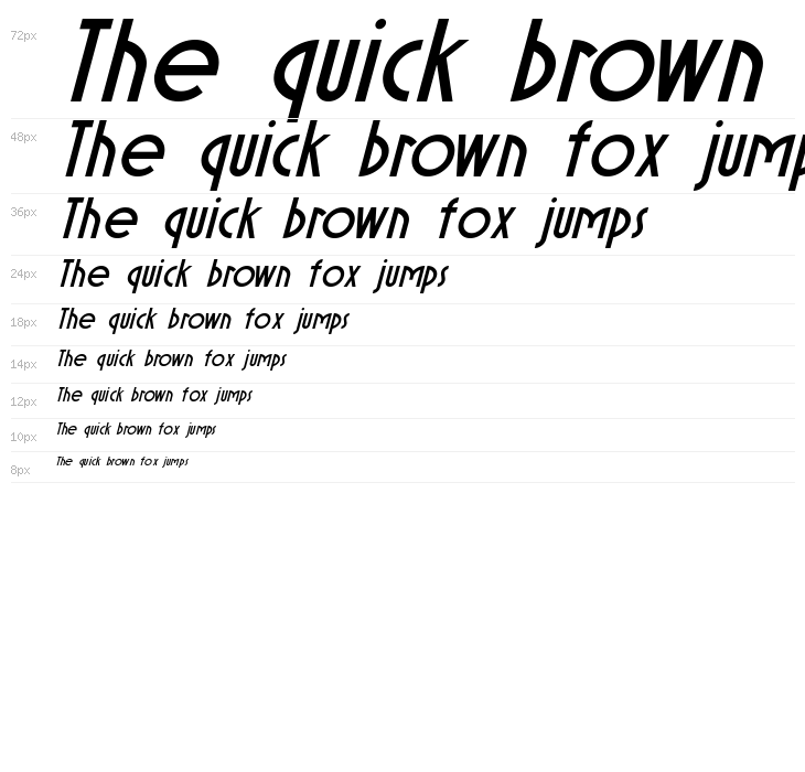 Sierra Madre Italic Waterfall