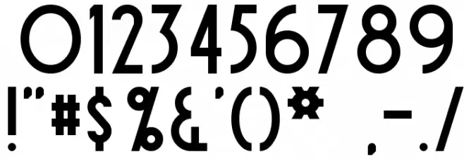 Sierra Madre Font OTHER CHARS