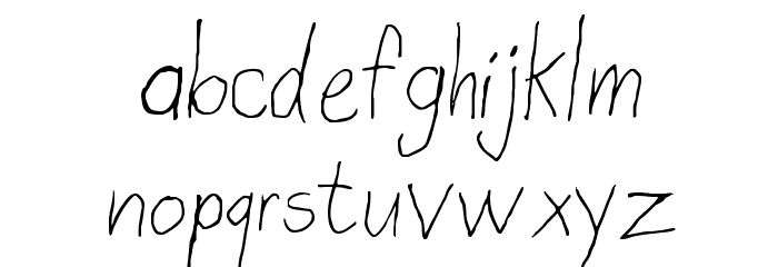 Sierra Nevada Road Font LOWERCASE