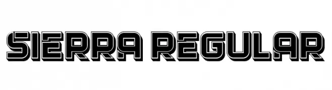 Sierra Regular  Fuentes Gratis Descargar