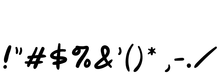SierraMoon-Regular Font OTHER CHARS