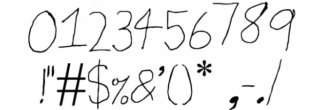 SierraNevadaRoad Font OTHER CHARS