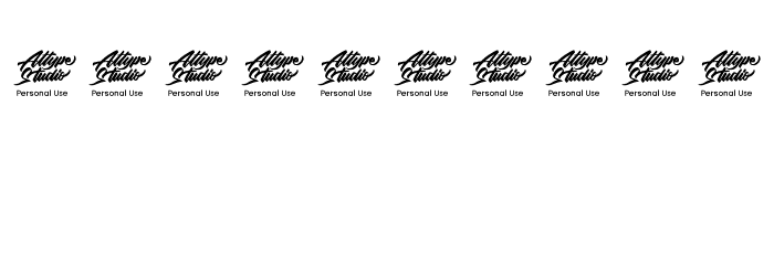 Siestha Monogram Regular Font OTHER CHARS