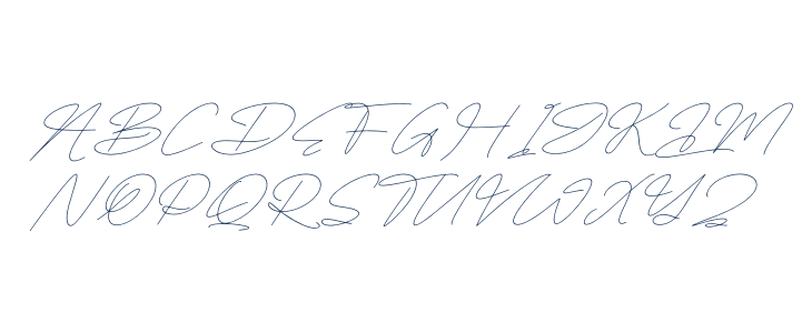 Sifnatur Risthofa DEMO VERSION Italic Uppercase