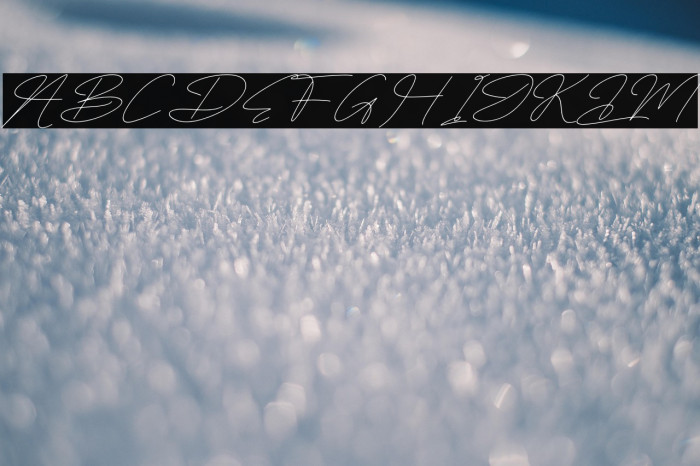 Sifnatur Risthofa DEMO VERSION Italic Example 2