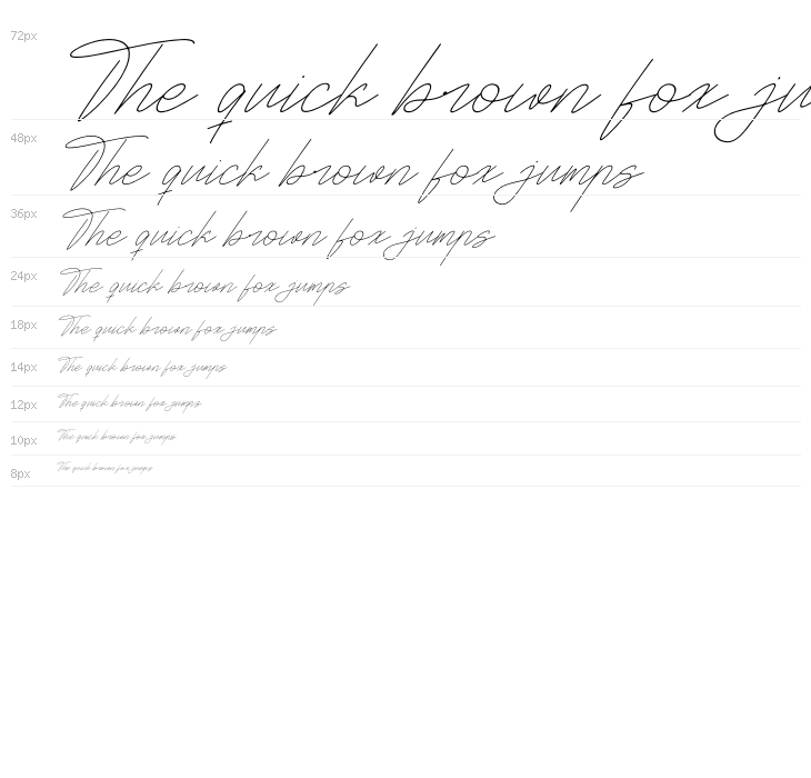 Sifnatur Risthofa DEMO VERSION Italic Waterfall