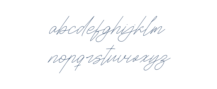 Sifnatur Risthofa DEMO VERSION Italic Lowercase