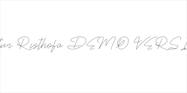 Sifnatur Risthofa DEMO VERSION Logo