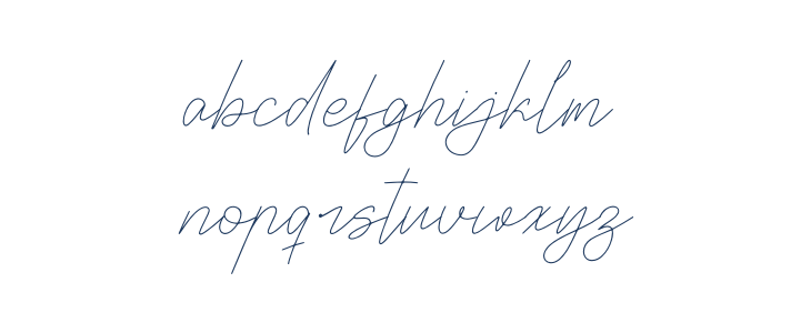 Sifnatur Risthofa DEMO VERSION Lowercase