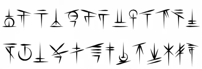 Sigali Script Font OTHER CHARS